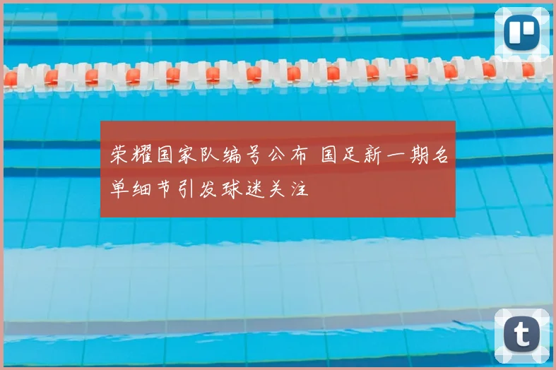 荣耀国家队编号公布 国足新一期名单细节引发球迷关注